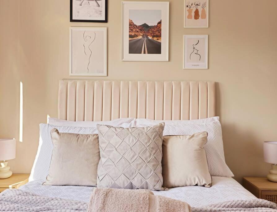 Modern 5 Bedroom Townhouse With Free Parking Glasgow Esterno foto